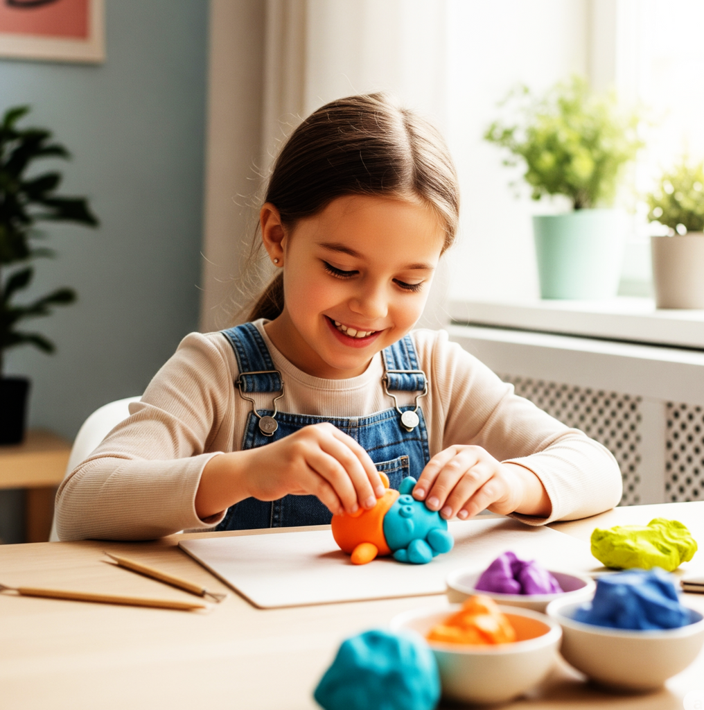 Calm Kids, Creative Hands: 5 Ways Crafting with Clay Boosts Your Child's Wellbeing