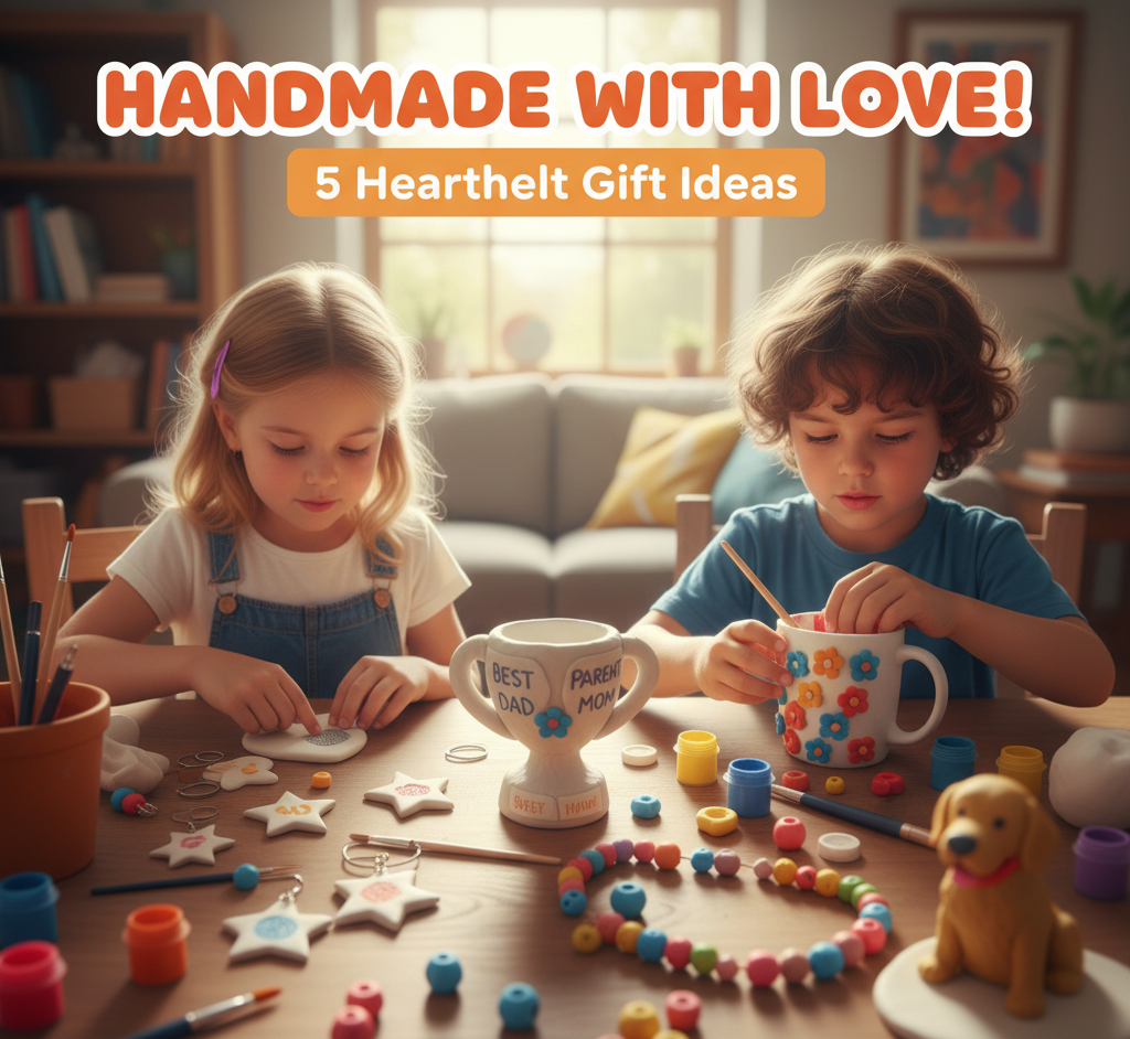 Handmade with Love: 5 Heartfelt Gift Ideas Kids Can Craft