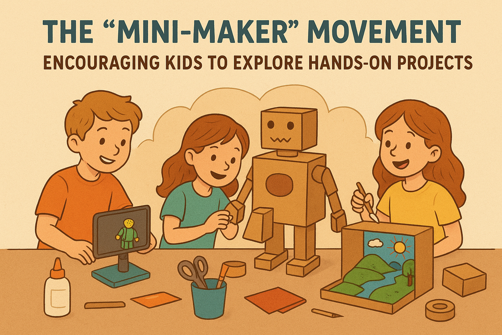 "Mini-Maker" : Cultivating Creativity Beyond Toys and Games