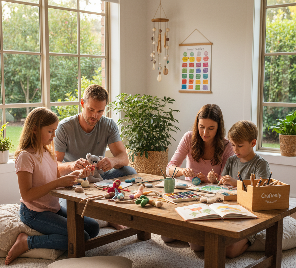 Mindfulness in Crafting for Kids : Creative Activities for Mental Health and Wellbeing
