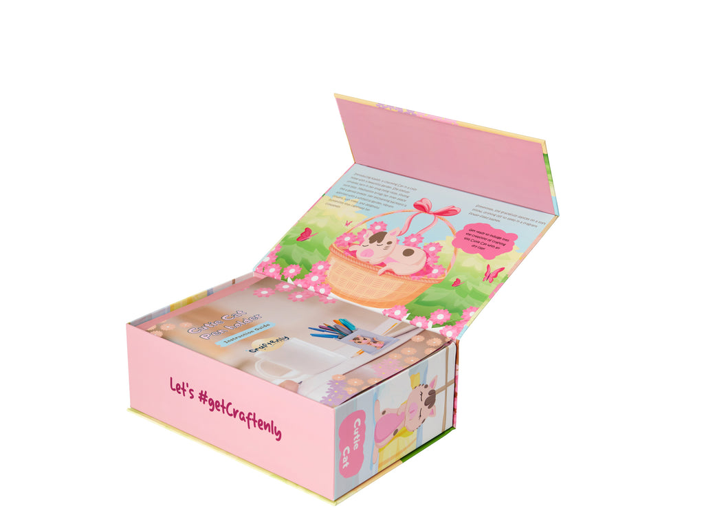 Cutie Cat - Creative Play Craft Fun Box