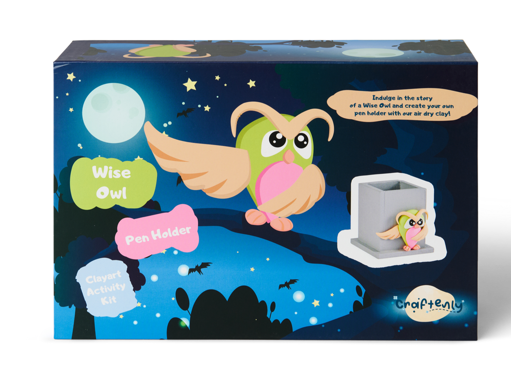 Wise Owl - Creative Play Craft Fun Box