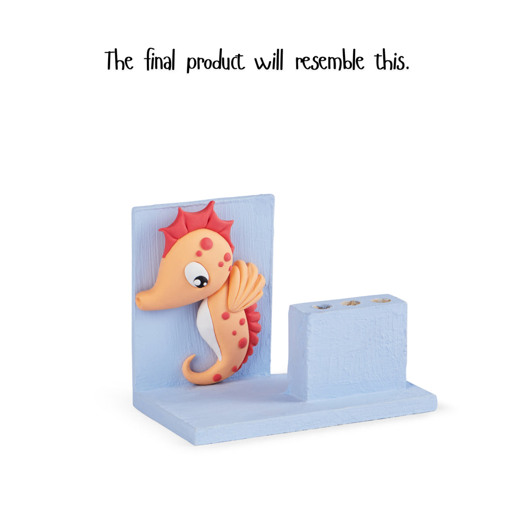 Shiny Seahorse - Creative Play Craft Fun Box