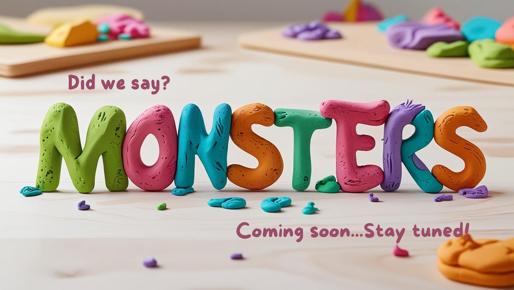 Monster clay craft kits for hands-on kids’ activities